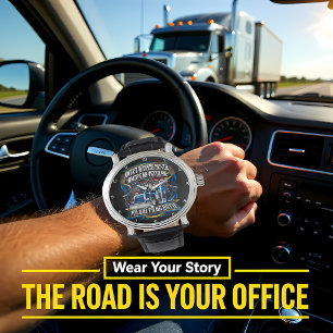 American Truck Driver, Veteran, Proud Watch