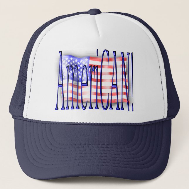 AmeriCAN! Trucker Hat (Front)