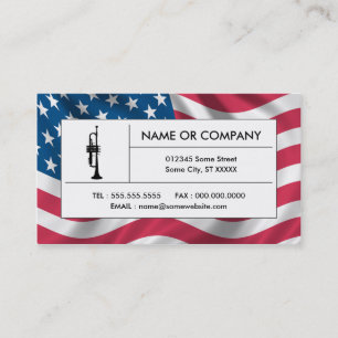 american trumpet business card