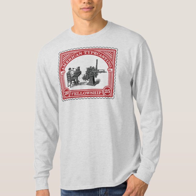American Typecasting Fellowship 2025 Shirt (Front)