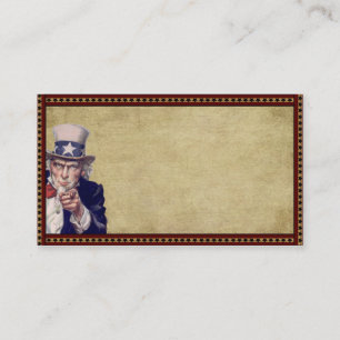 American Uncle Sam- Prim Biz Cards