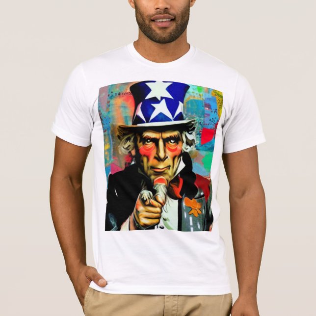 American Uncle Sam T-Shirt (Front)