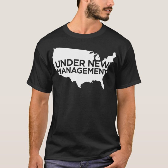 American: Under New Management - Customised T-Shirt (Front)