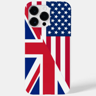American Union Jack Flag iPhone 14 Pro Max Case