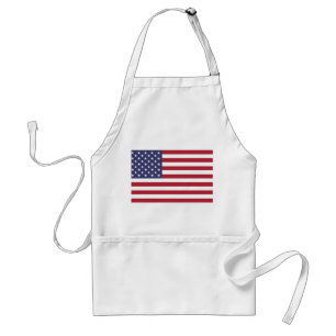 American United States USA Flag Apron