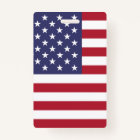 American United States USA Flag Badge