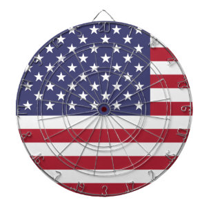 American United States USA Flag Dartboard