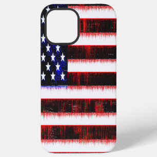 American United States - USA flag, notched drizzle iPhone 12 Pro Max Case