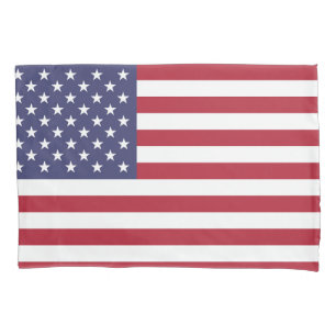 American United States USA Flag Pillowcase