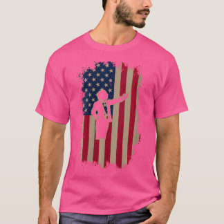 American Us Flag Opera T-Shirt