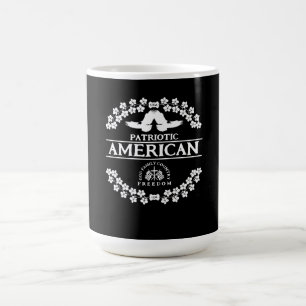 AMERICAN   USA 1776   GOD FAMILY COUNTRY FREEDOM COFFEE MUG