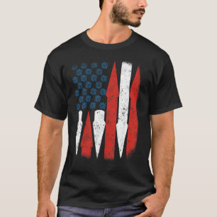 American Usa Flag Firework 4th Of July Vintage Te T-Shirt