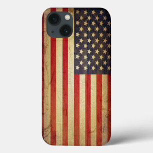 American USA Flag patriotic iPhone 13 Case