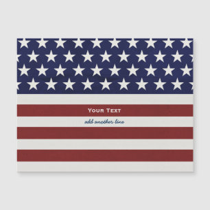 American USA Flag Patriotic July 4th Custom