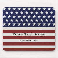 American USA Flag Patriotic July 4th Custom