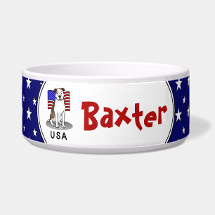 American USA Flag Pit Bull (lt brindle white 3)