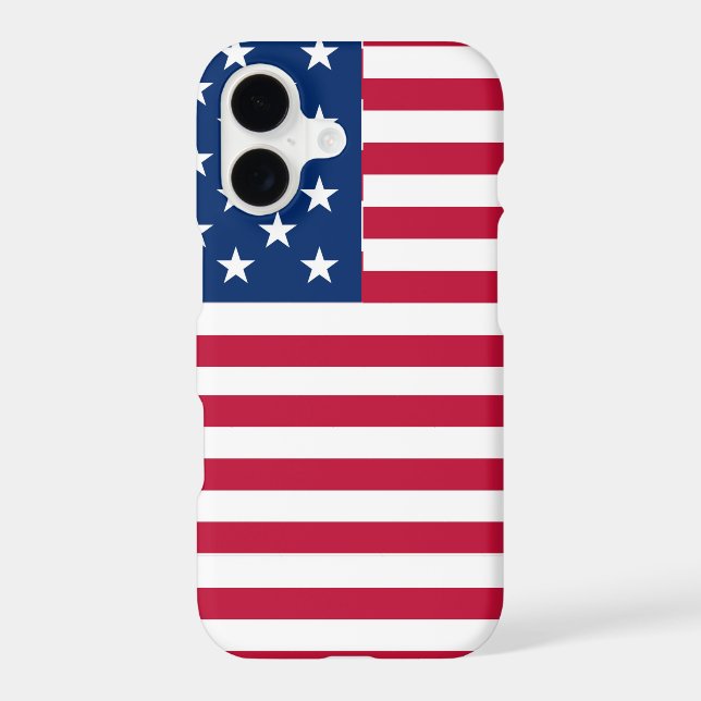 American USA Flag Pride Design (Back)