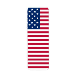 American USA Flag Pride Design Return Address Label