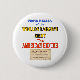 AMERICAN VETERAN 6 CM ROUND BADGE