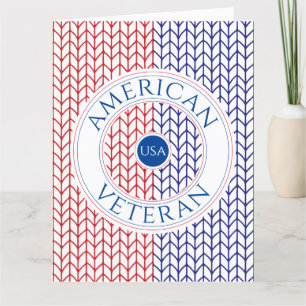 AMERICAN VETERAN Big "Thank You" Card