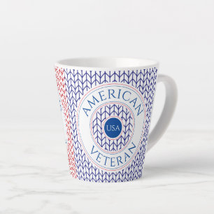 AMERICAN VETERAN Latte Mug