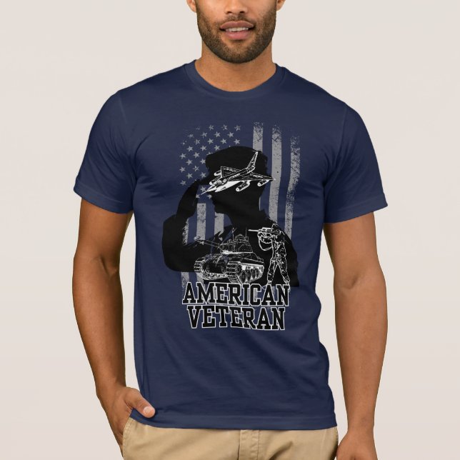 American Veteran T-Shirt (Front)