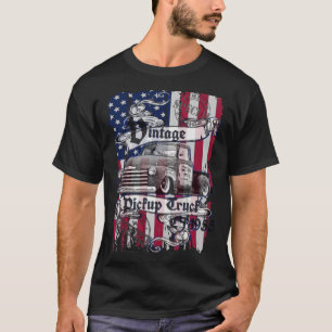 American Vintage Pickup Truck cool culture T-Shirt