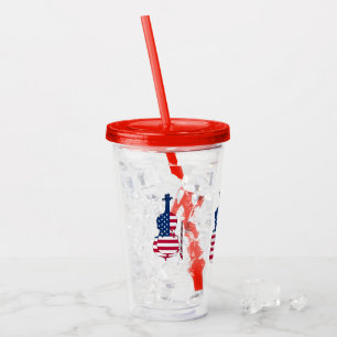 American Violin Acrylic Tumbler