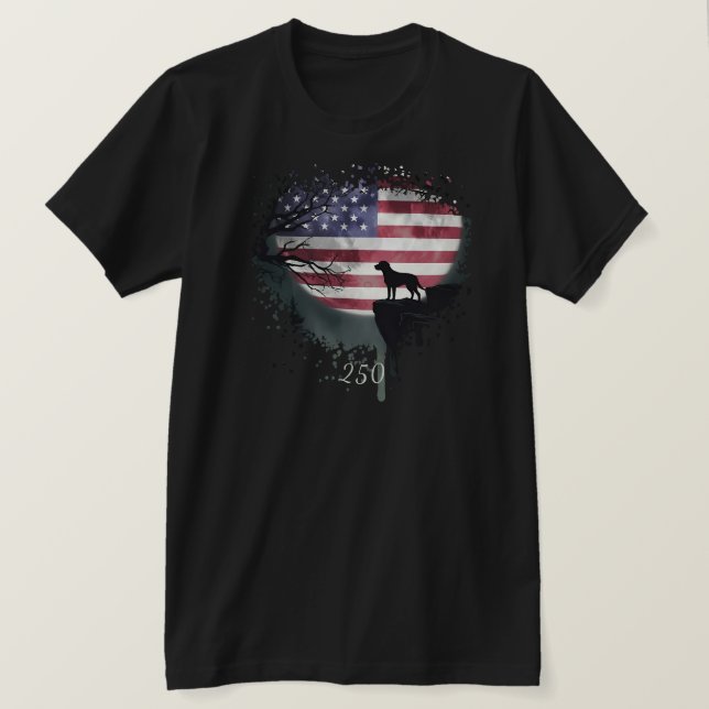American Watchdog - Labrador Retriever T-Shirt (Design Front)