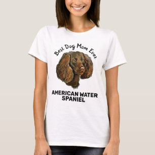 American Water Spaniel best dog mum ever T-Shirt