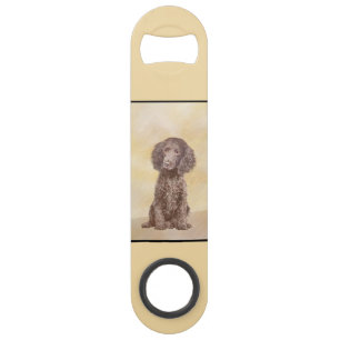 American Water Spaniel Painting - Original Dog Art