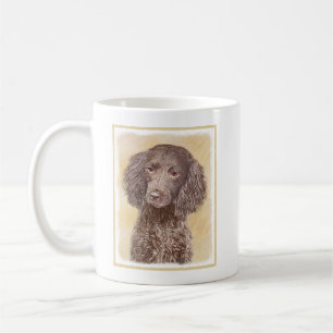 American Water Spaniel Painting - Original Dog Art Coffee Mug