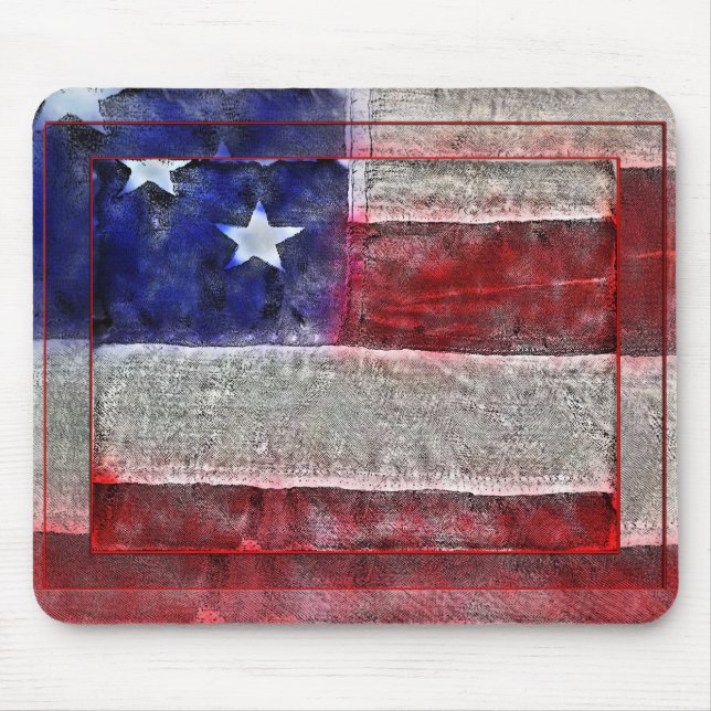 American Way Mouse Pad (Front)