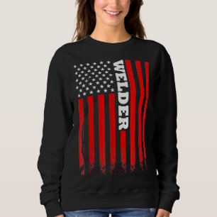 American Welder Flag Shirt For Welding Men And Wom
