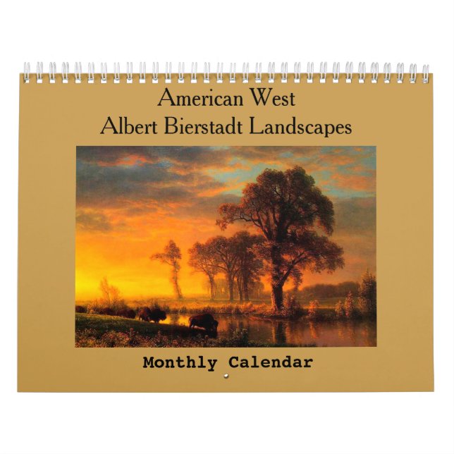 American West Landscape Calendar (Cover)