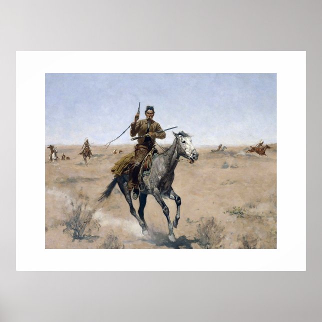 American Western cowboy Poster (Front)