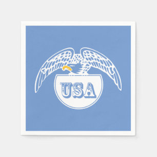 American White Eagle Napkin