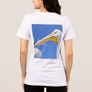 American White Pelican Tri-Blend Shirt