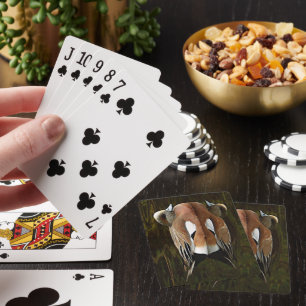 American Wigeon Duck on Pond Playing Cards