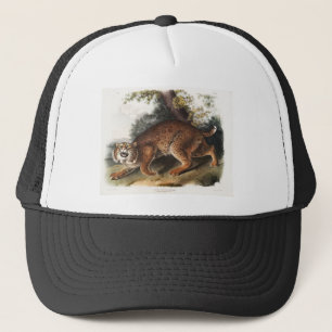 American wild cat, Lynx rufus deco gifts Trucker Hat