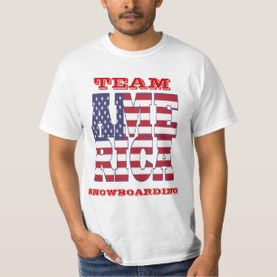 American winter sports team T-Shirt