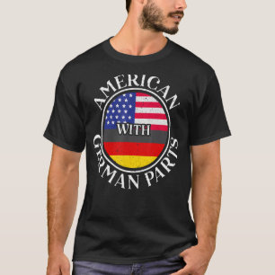 American With German Part USA Germany Von Steuben T-Shirt