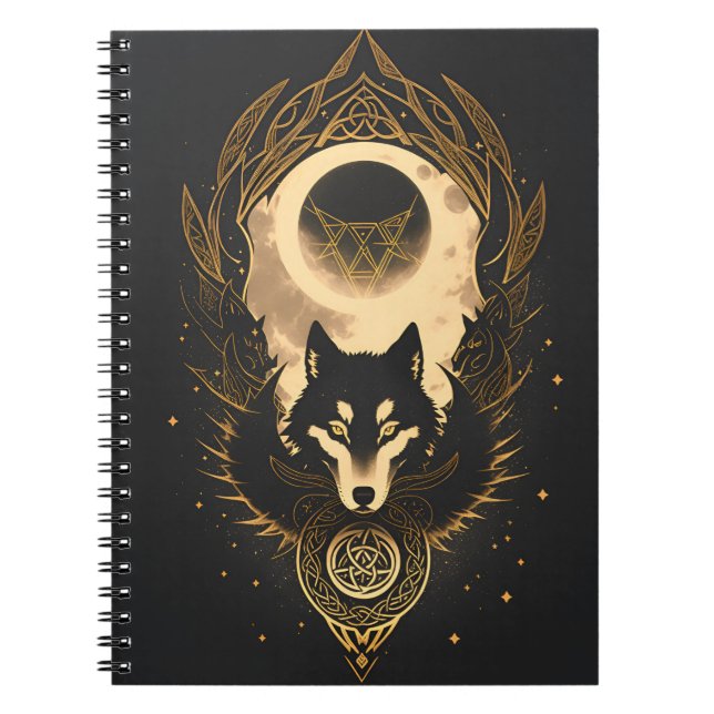 American wolf 14 notebook (Front)