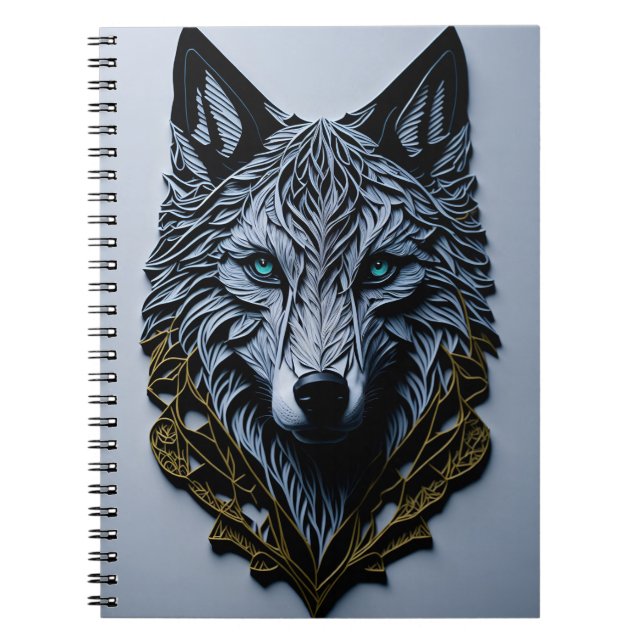 American wolf 4 notebook (Front)