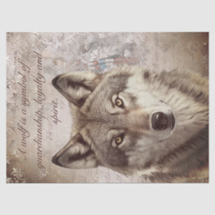 American Wolf Tissue Paper