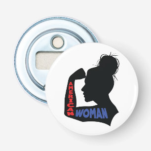 American Woman Bottle Opener