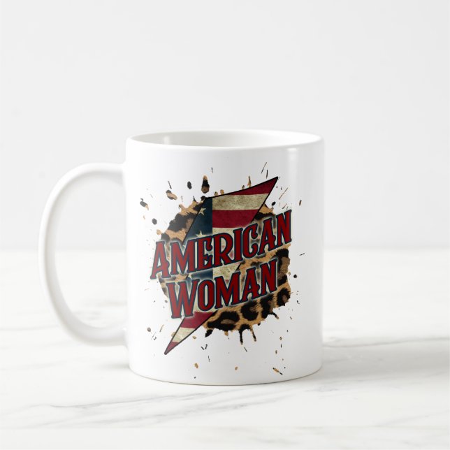 American Woman Coffee Mug (Left)