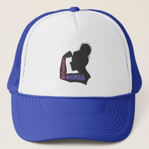 American Woman dark grey Trucker Hat