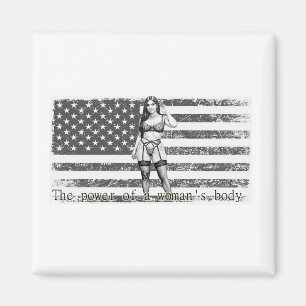 American woman Magnet