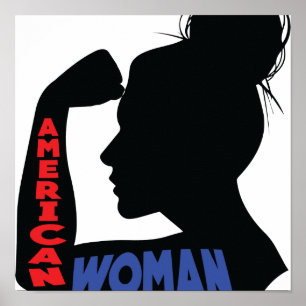 American Woman Poster